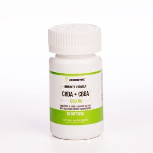 CBDA + CBGA Immunity Formula – 1200mg Softgel Pills, 30 count